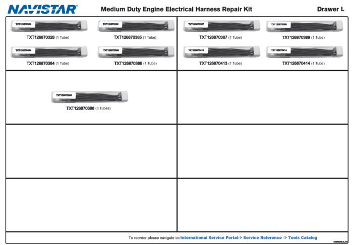 Engine Electrical Harness Repair Kit 1