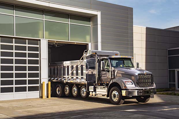 international-background-aerial-traffic-junction-Severe Trucks