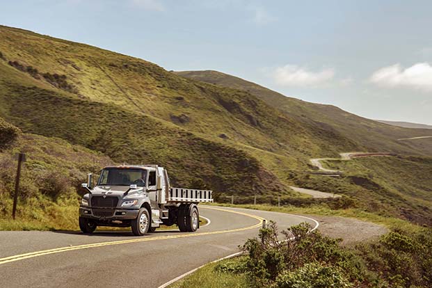 international-background-aerial-traffic-junction-medium duty